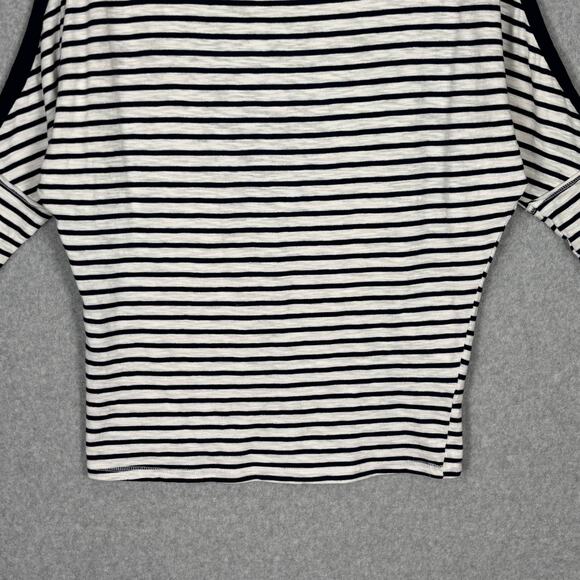 UMGEE Top Womens Small Blue White Striped Tunic Nautical Boat‎ Sailing Jersey - Picture 3 of 10